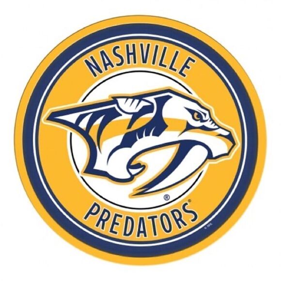 Nashville Predators White Women's Fly Out Raglan T-Shirt by '47 • XXL - Picture 4 of 11